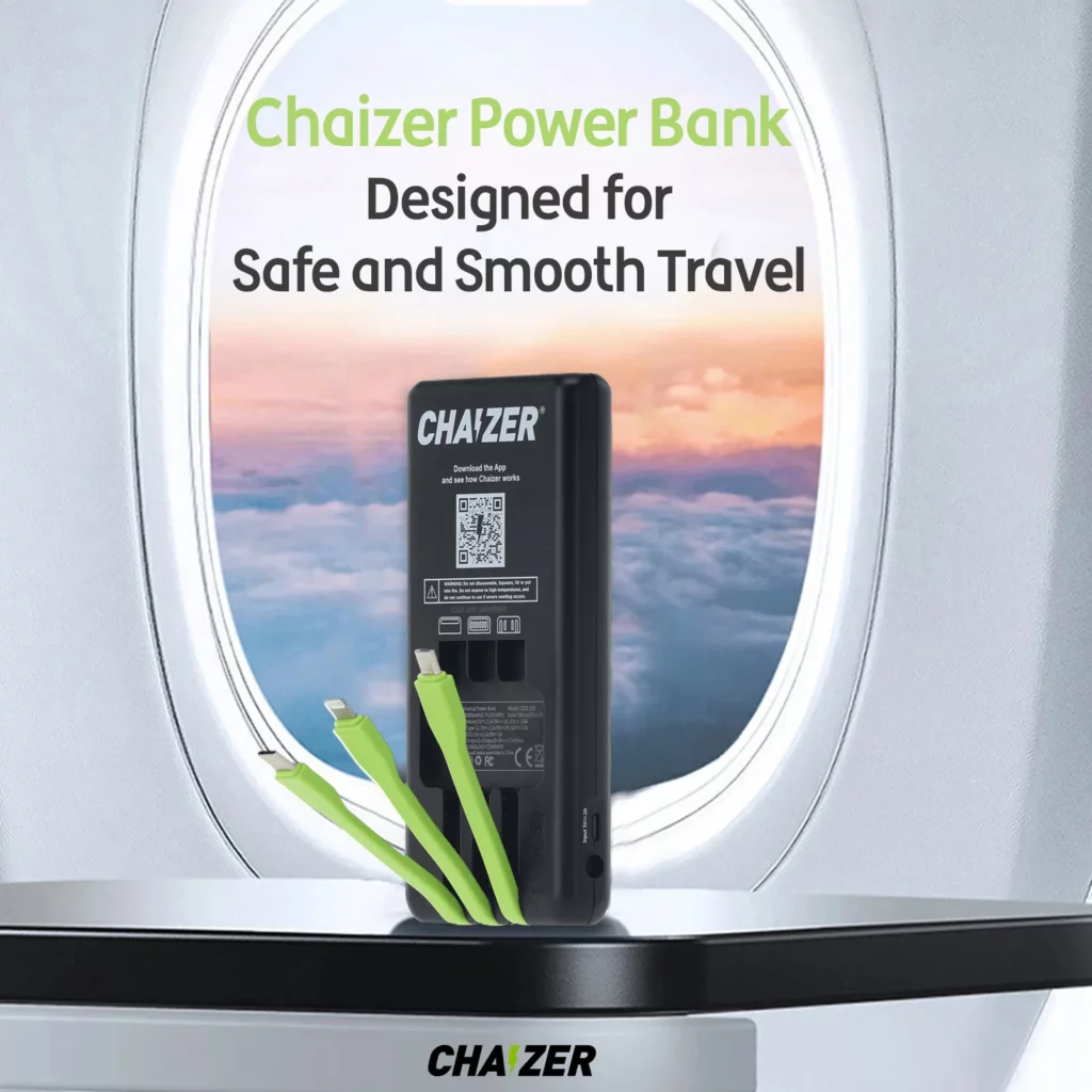 Power bank allowed in flight-chaizer 1