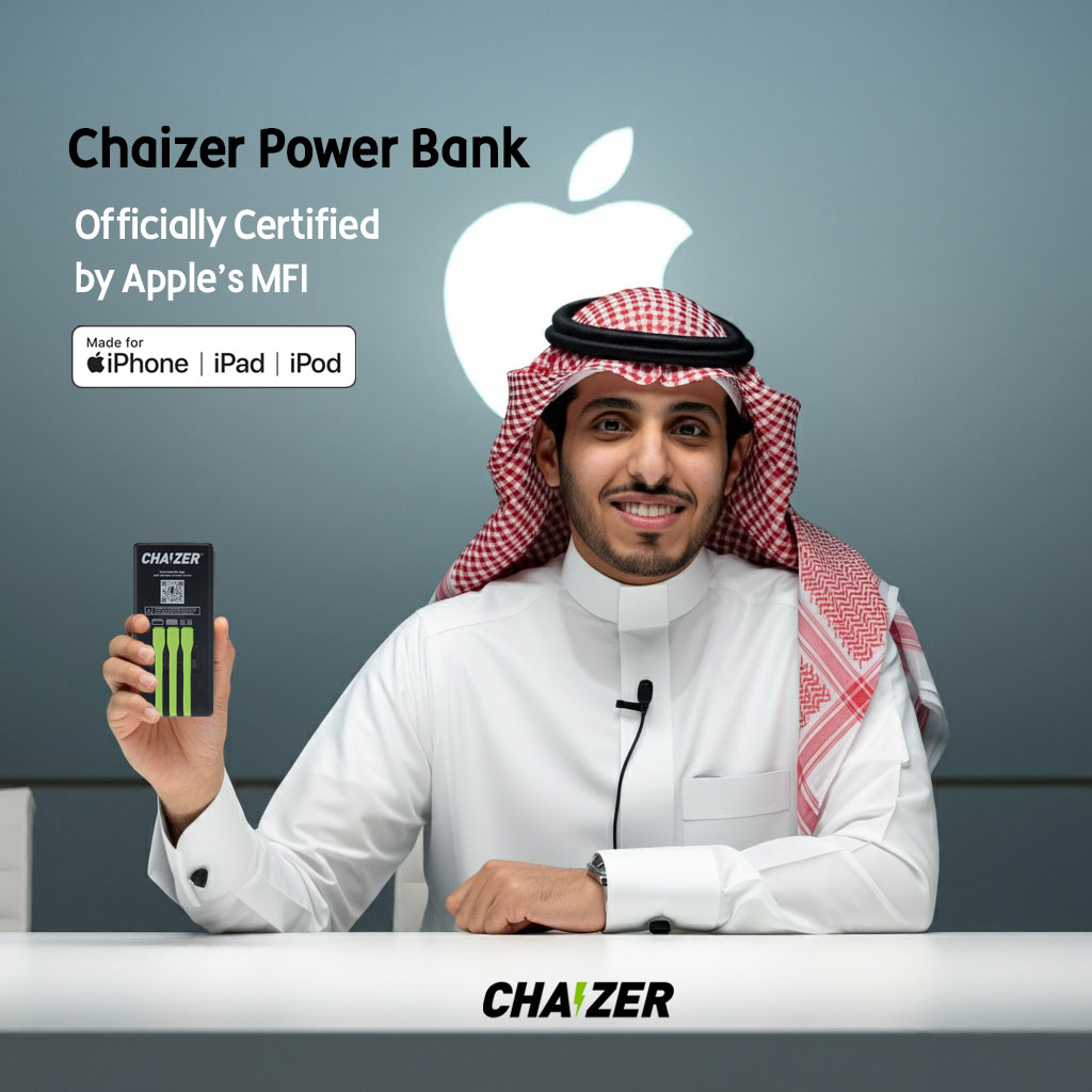 Chaizer Power Bank Officially Certified by Apple